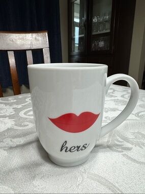 World Market  “hers lips” 12oz. Mug.